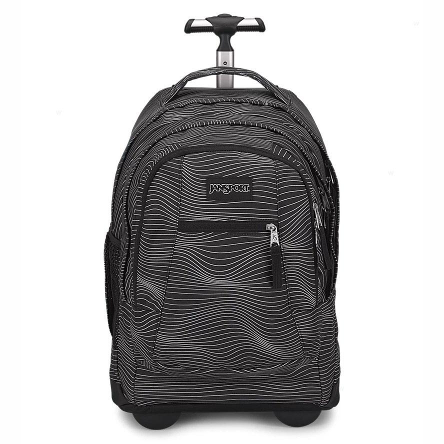 JanSport Driver 8 Rolling Laptop Backpacks Black | Ireland_JS018