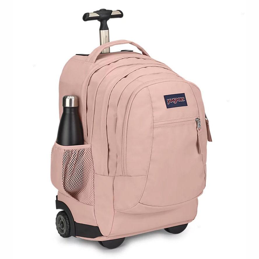 JanSport Driver 8 Rolling Laptop Backpacks Rose | Ireland_JS068