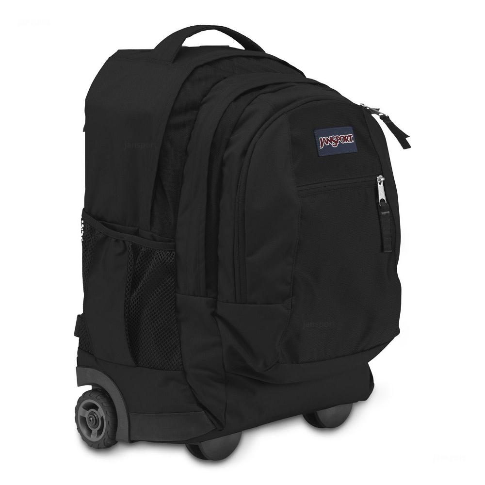 JanSport Driver 8 Rolling Laptop Backpacks Black | Ireland_JS537