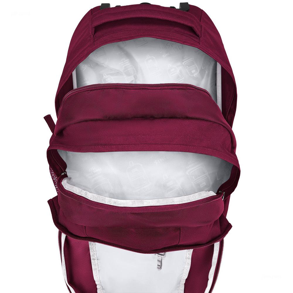 JanSport Driver 8 Rolling Laptop Backpacks Red | Ireland_JS575