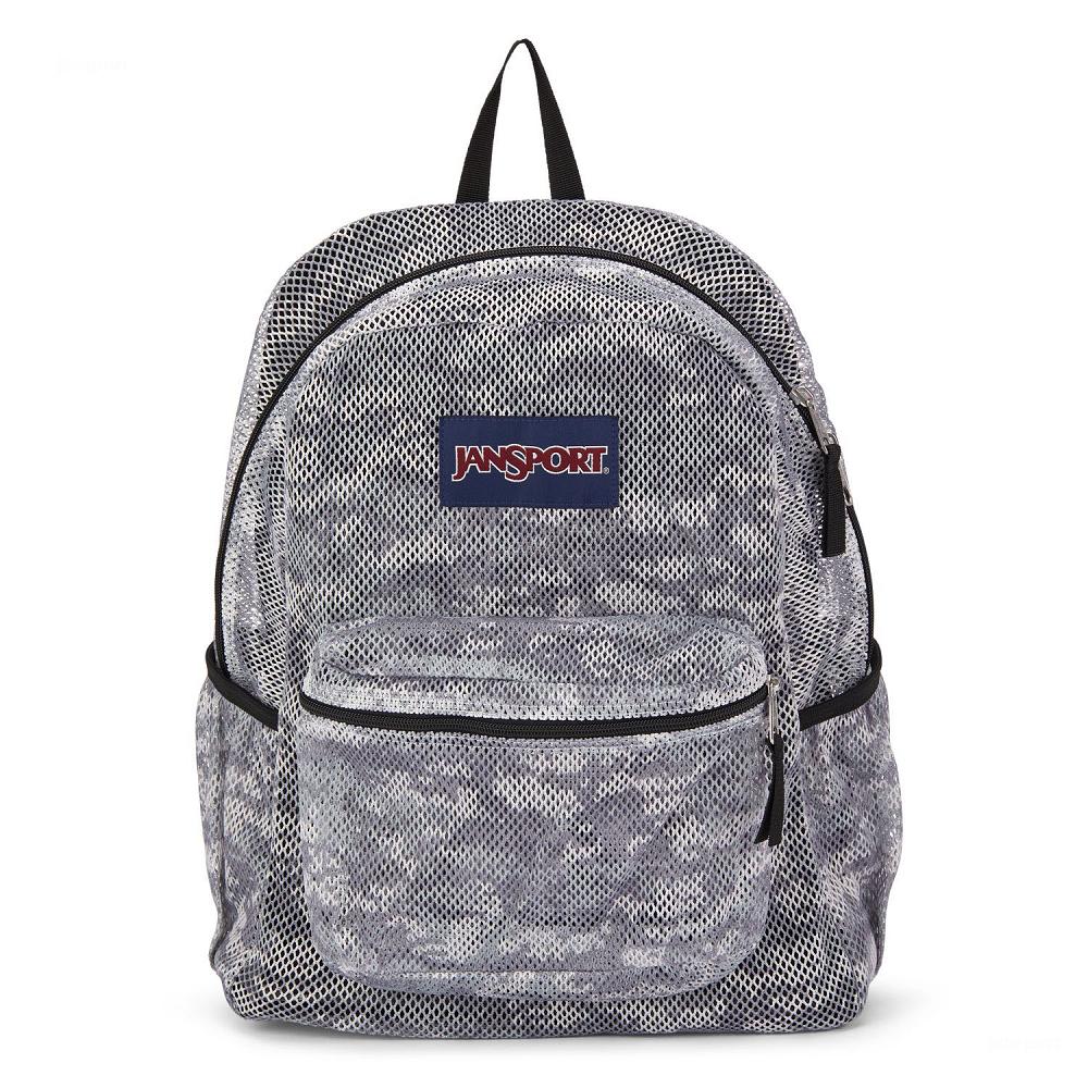 JanSport ECO MESH PACK Laptop Backpacks Grey | Ireland_JS332