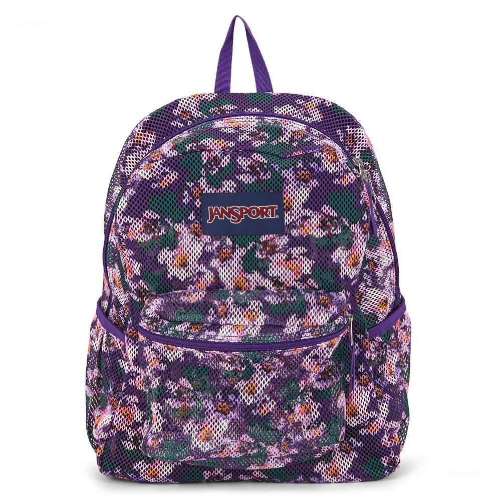 JanSport ECO MESH PACK School Backpacks Purple | Ireland_JS565