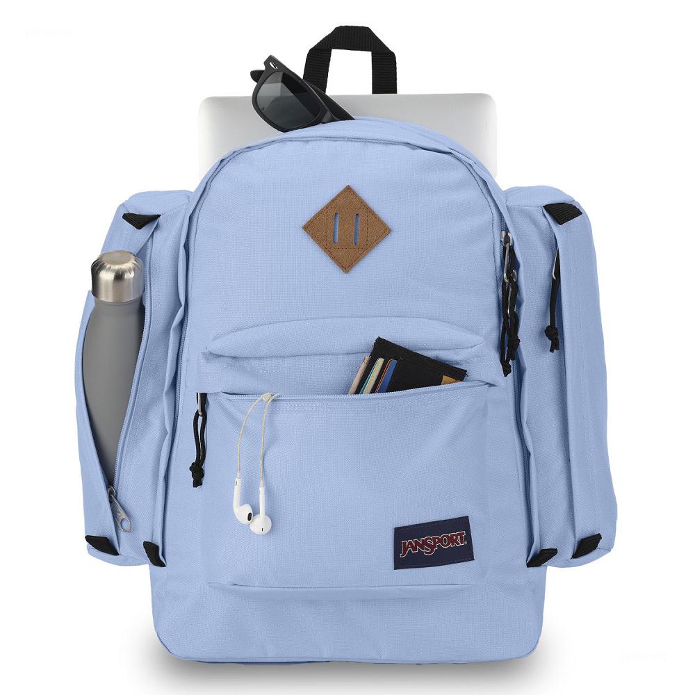 JanSport Field Pack Hiking Backpacks Blue | Ireland_JS10B