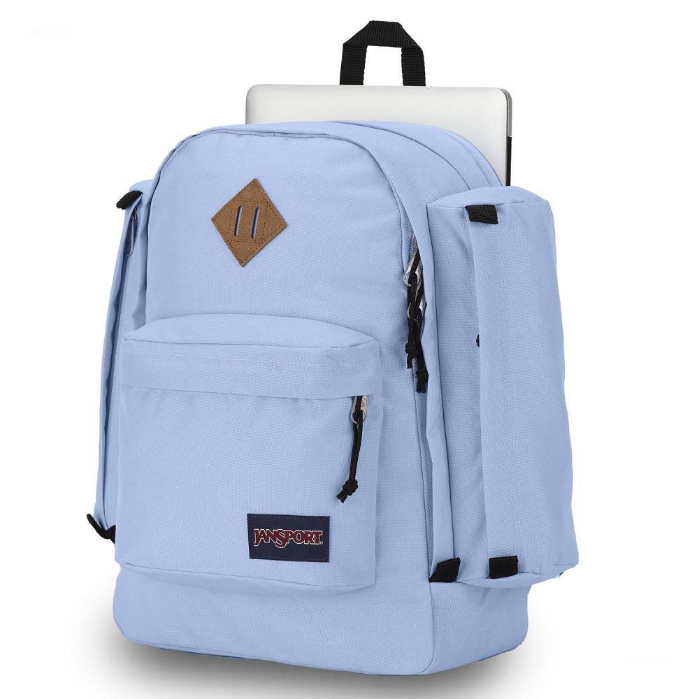 JanSport Field Pack Laptop Backpacks Blue | Ireland_JS364