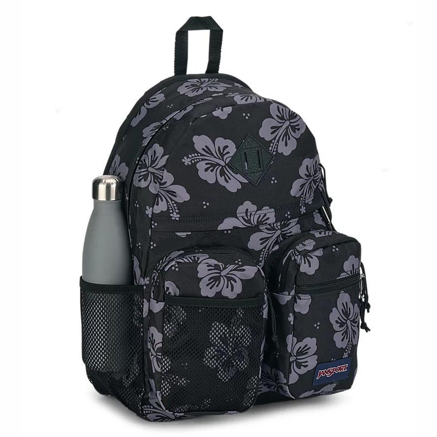 JanSport GRANBY School Backpacks Black / Grey | Ireland_JS563