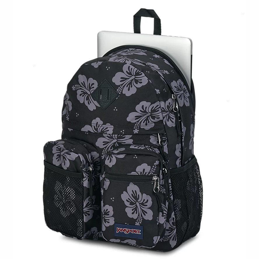 JanSport GRANBY School Backpacks Black / Grey | Ireland_JS563