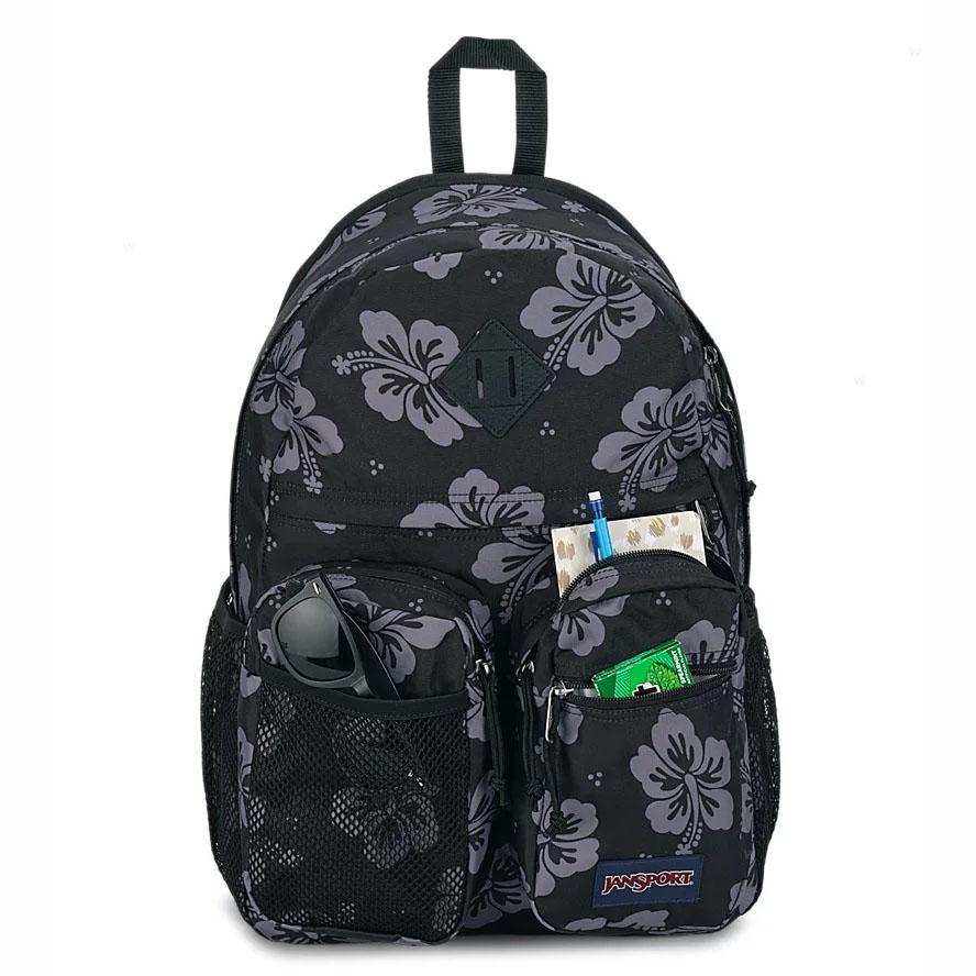 JanSport GRANBY School Backpacks Black / Grey | Ireland_JS563