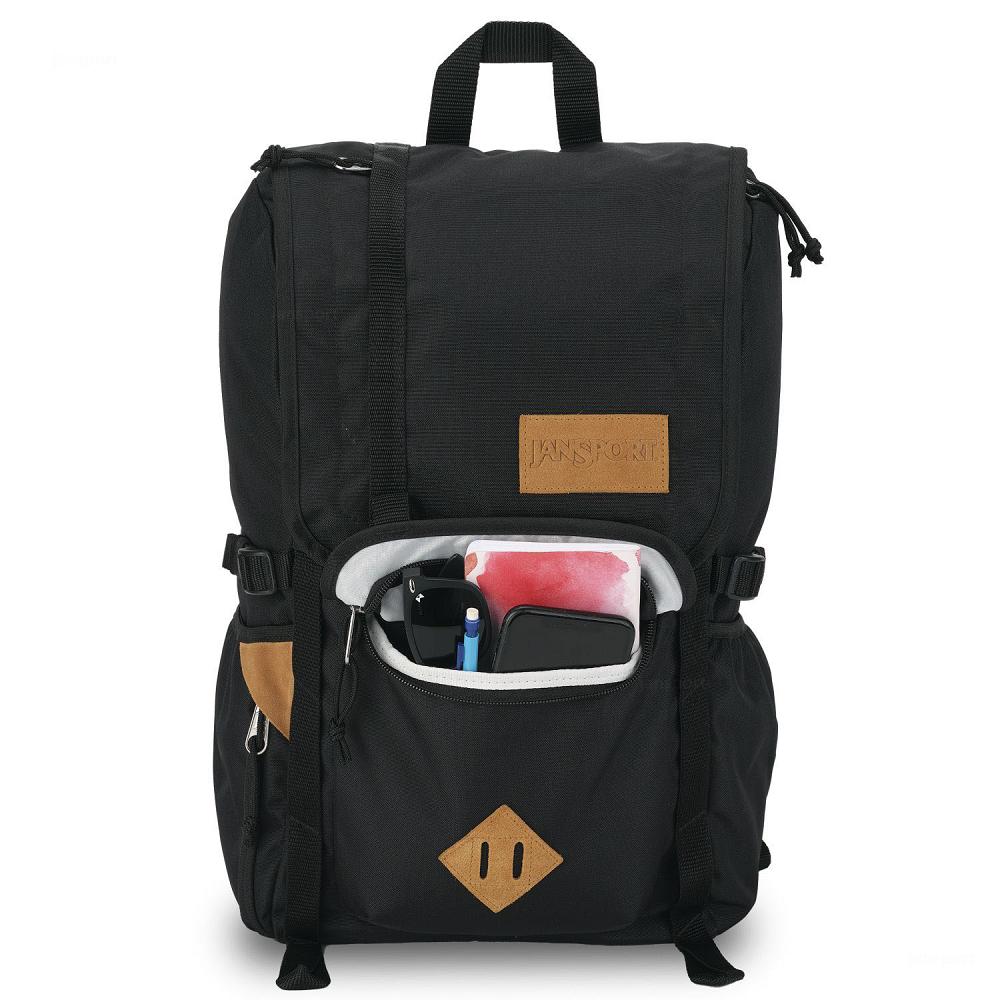 JanSport Hatchet Hiking Backpacks Black | Ireland_JS416