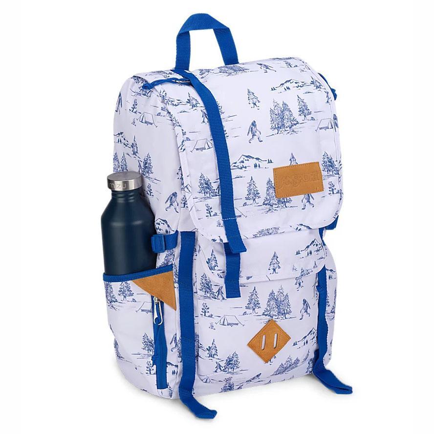 JanSport Hatchet Hiking Backpacks White / Blue | Ireland_JS348