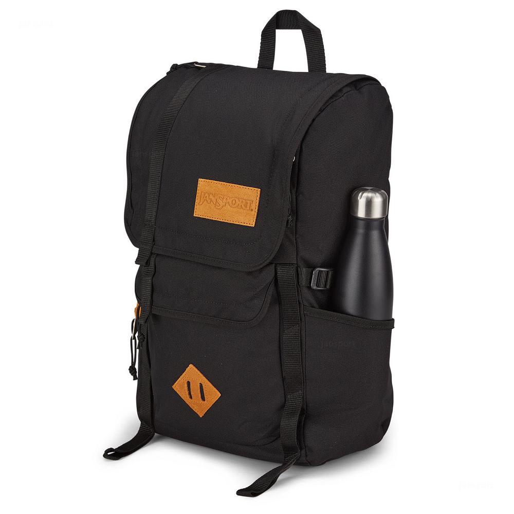 JanSport Hatchet Laptop Backpacks Black | Ireland_JS421