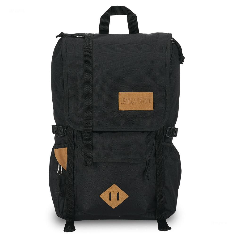 JanSport Hatchet Laptop Backpacks Black | Ireland_JS421