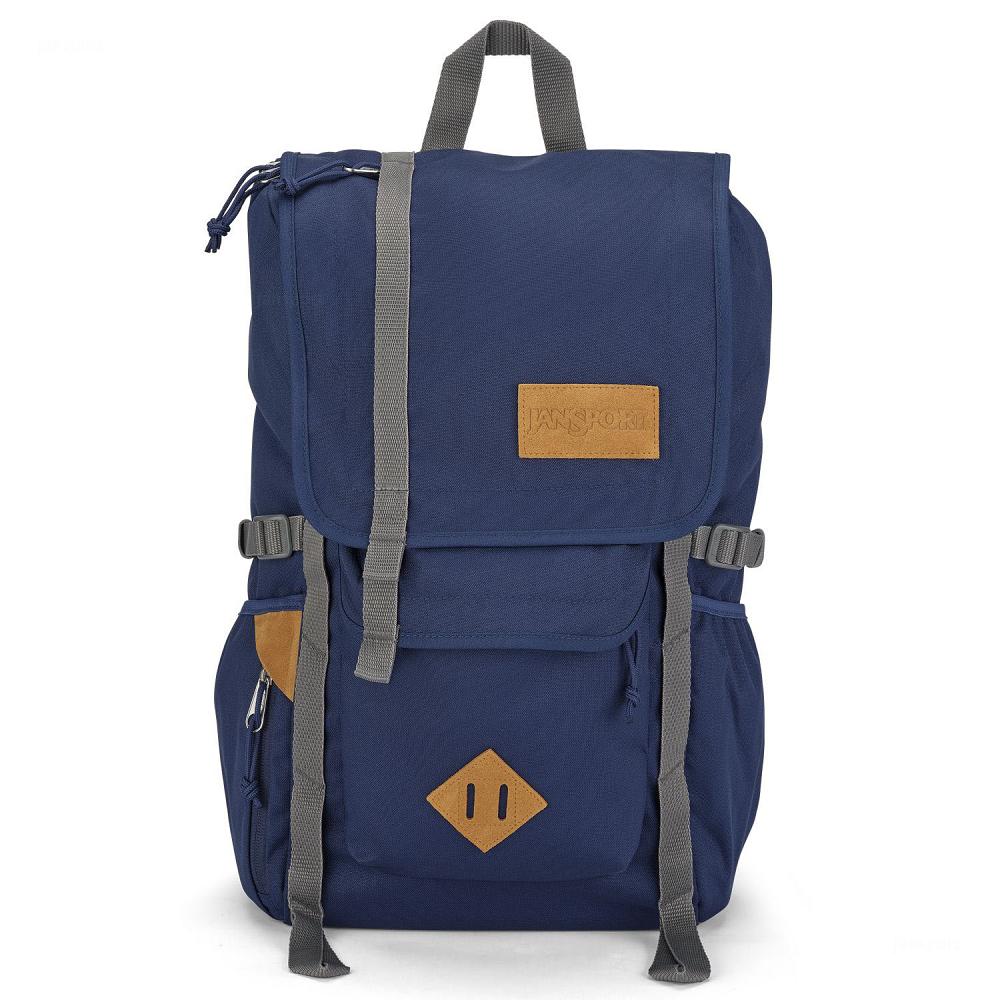 JanSport Hatchet Laptop Backpacks Navy | Ireland_JS564