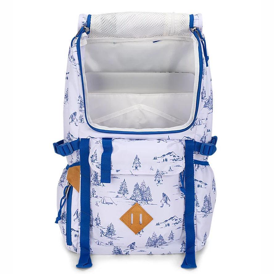 JanSport Hatchet Laptop Backpacks White / Blue | Ireland_JS579