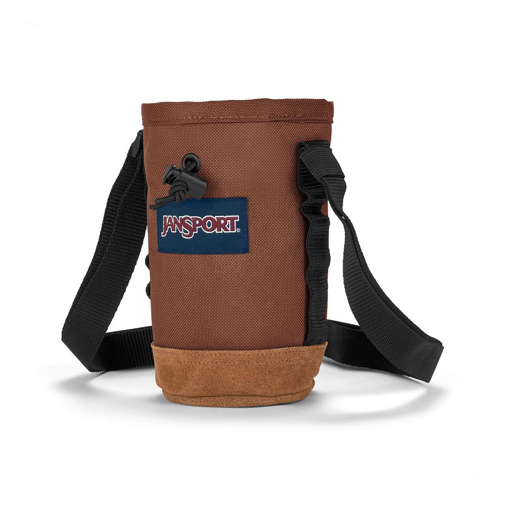 JanSport KITSACK Water Bottle Sling Brown | Ireland_JS256