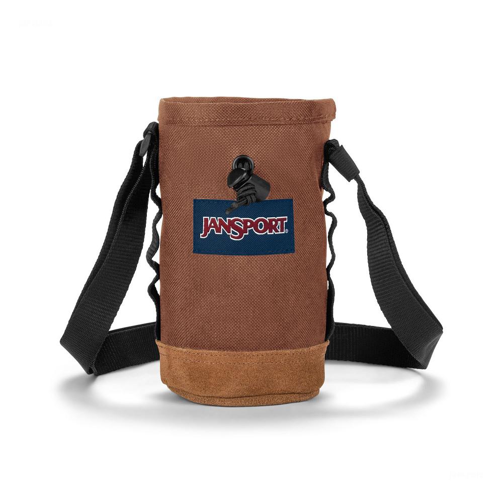 JanSport KITSACK Water Bottle Sling Brown | Ireland_JS256