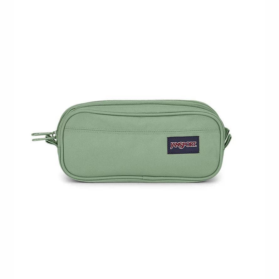 JanSport Large Accessory Pouch Pencil Cases Green | Ireland_JS262