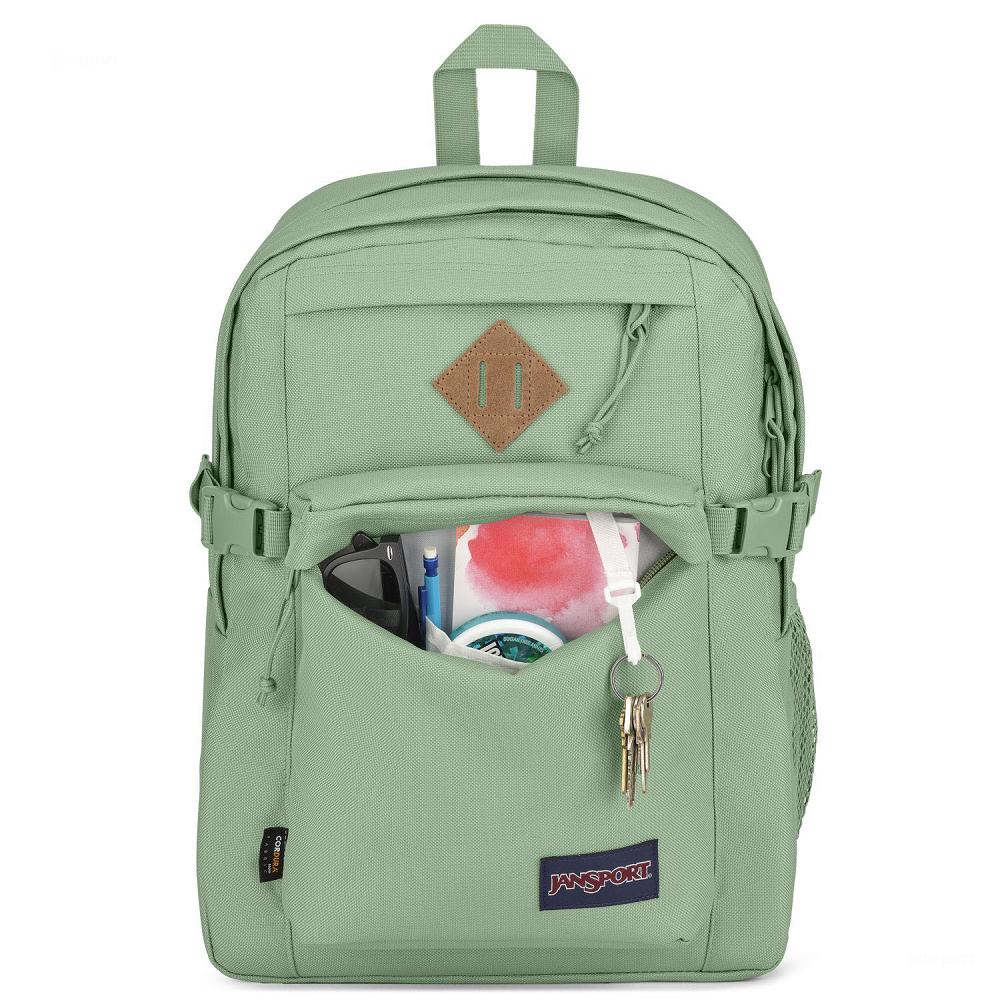 JanSport Main Campus FX Laptop Backpacks Green | Ireland_JS225