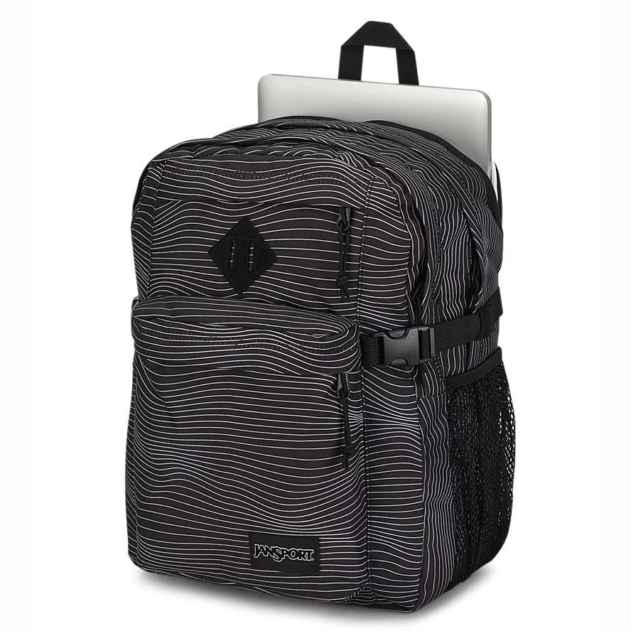 JanSport Main Campus Laptop Backpacks Black | Ireland_JS097