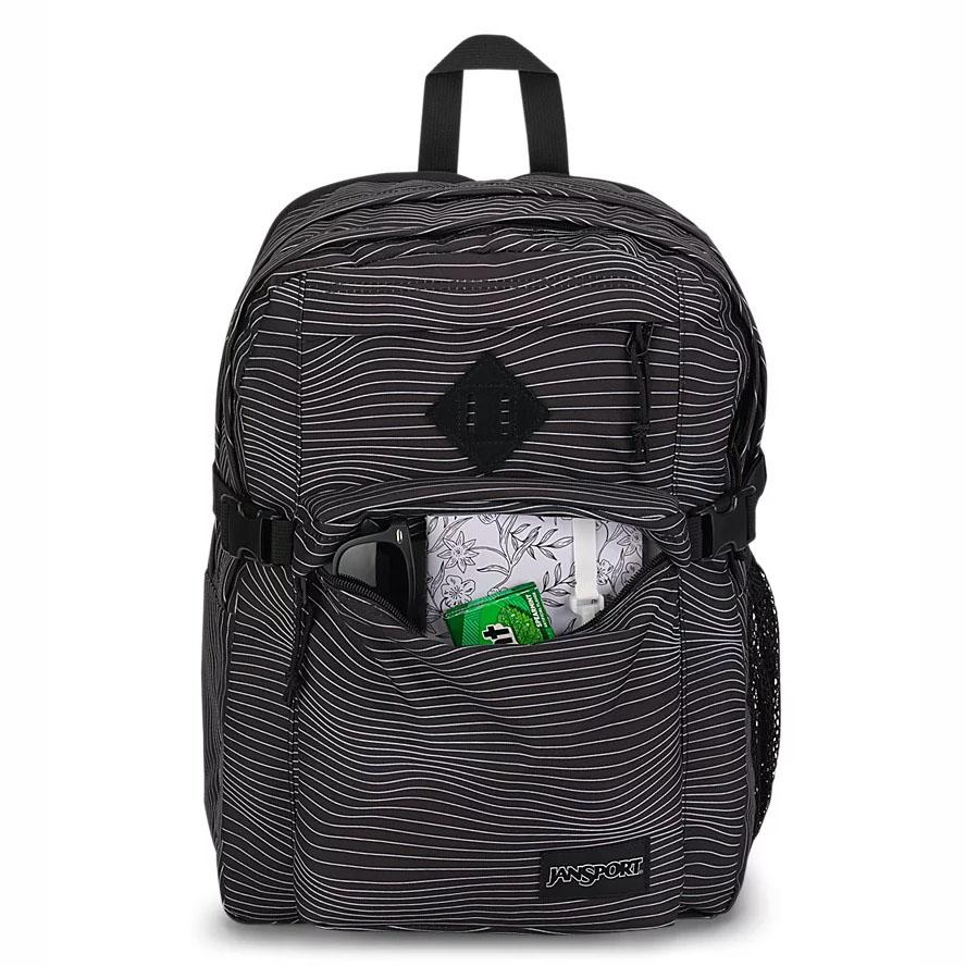 JanSport Main Campus Laptop Backpacks Black | Ireland_JS097