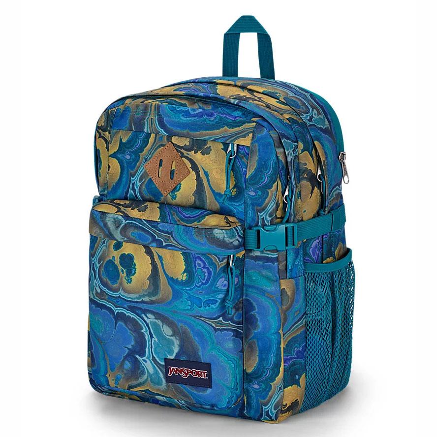 JanSport Main Campus Laptop Backpacks Blue | Ireland_JS09B