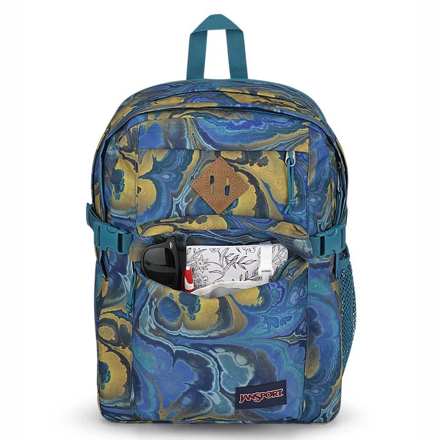 JanSport Main Campus Laptop Backpacks Blue | Ireland_JS09B