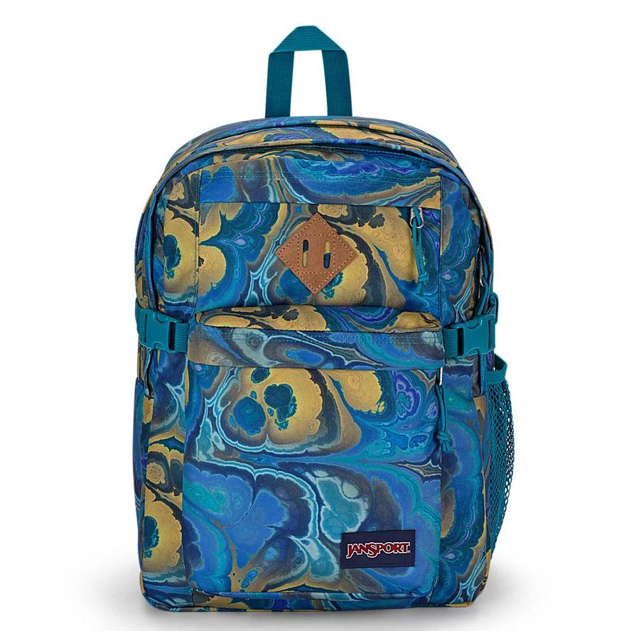 JanSport Main Campus Laptop Backpacks Blue | Ireland_JS09B