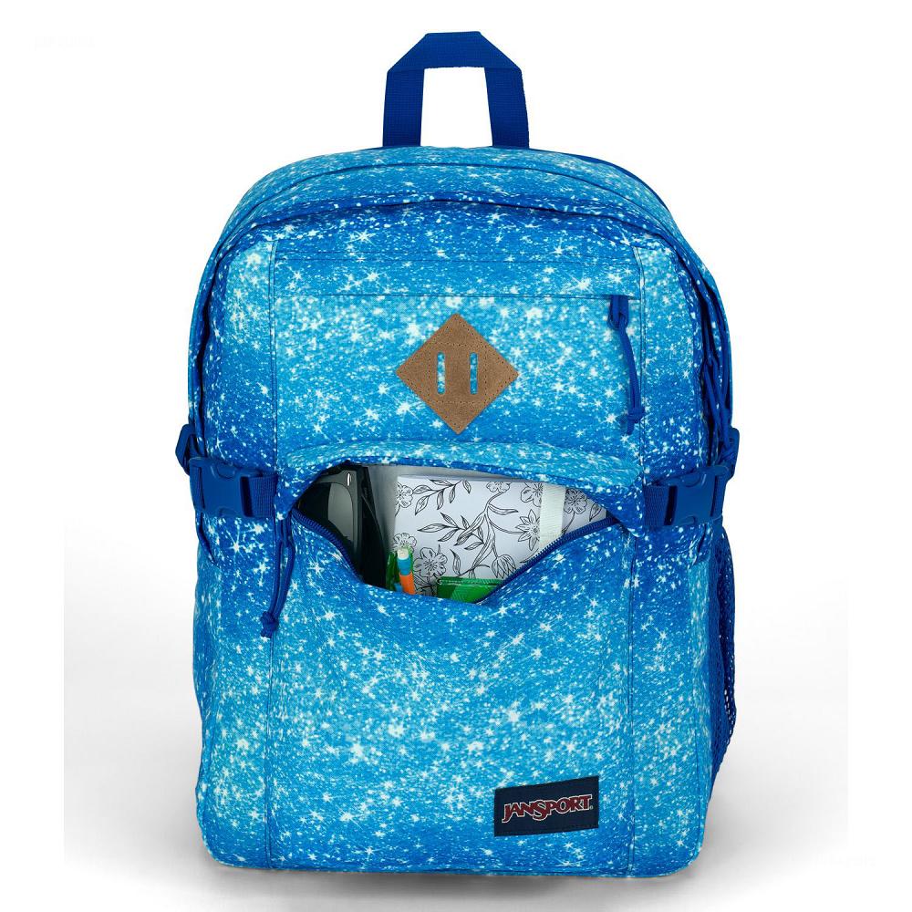 JanSport Main Campus Laptop Backpacks Blue | Ireland_JS264