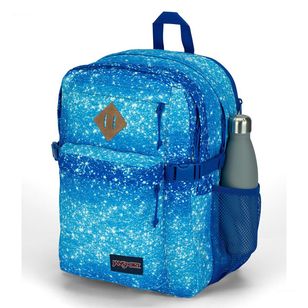 JanSport Main Campus Laptop Backpacks Blue | Ireland_JS264