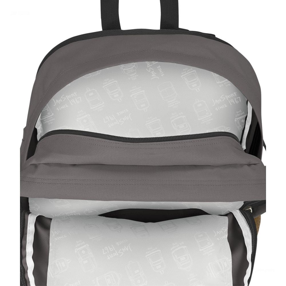 JanSport Main Campus Laptop Backpacks Deep Grey | Ireland_JS455