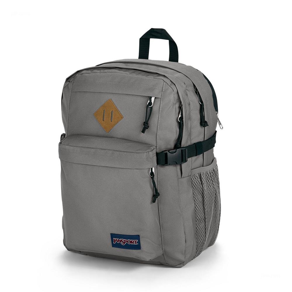 JanSport Main Campus Laptop Backpacks Deep Grey | Ireland_JS455