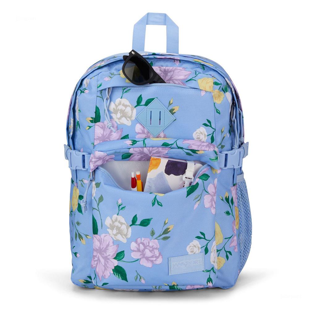 JanSport Main Campus Laptop Backpacks Light Blue | Ireland_JS255