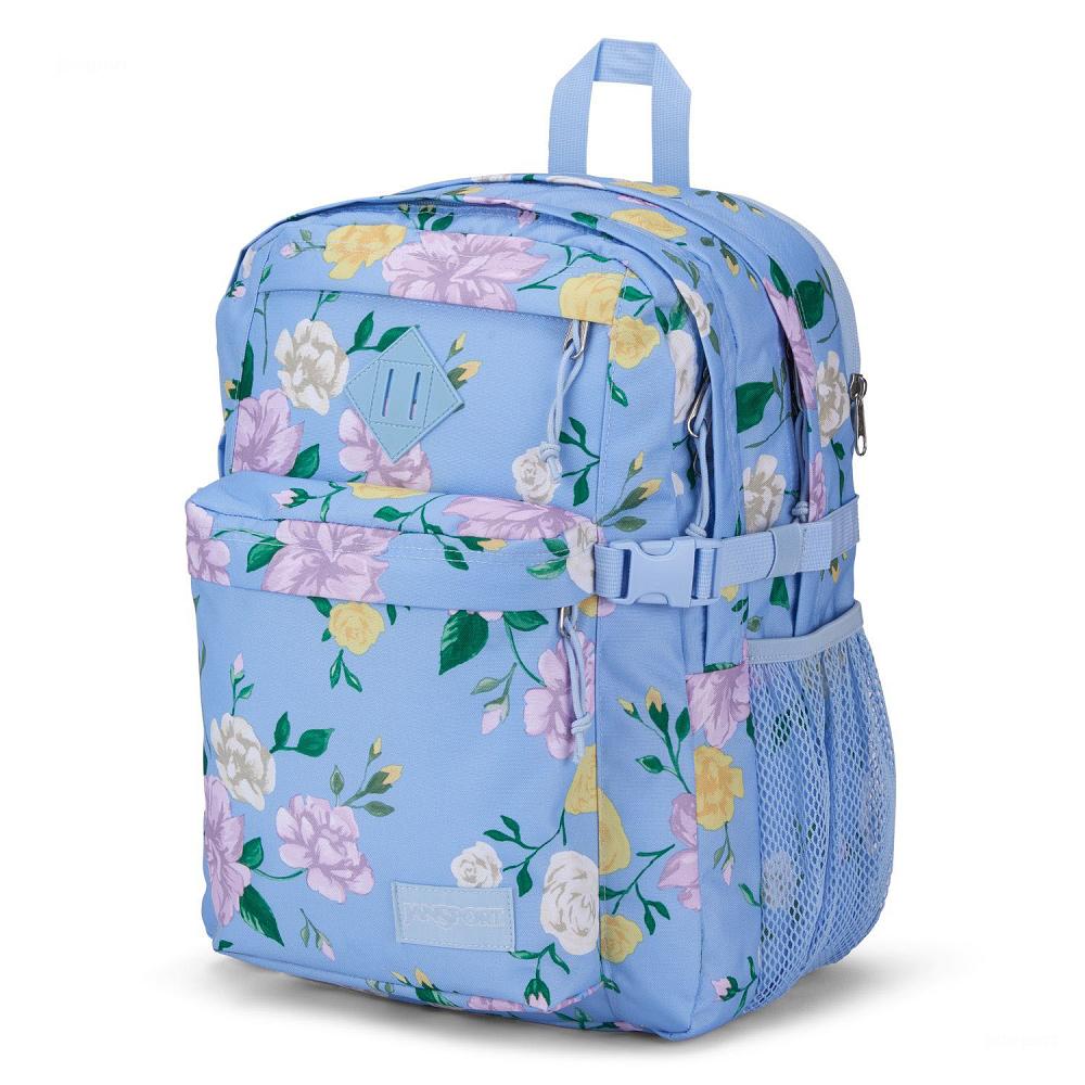 JanSport Main Campus Laptop Backpacks Light Blue | Ireland_JS255