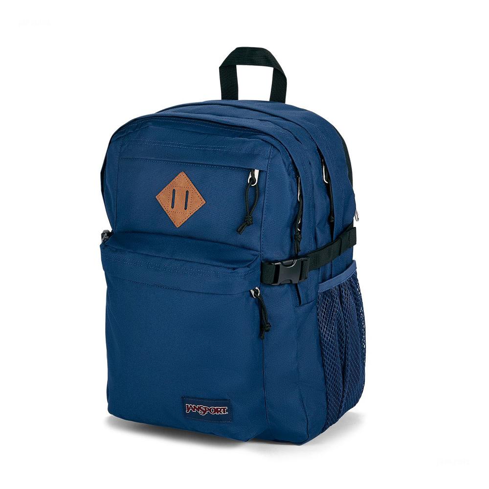 JanSport Main Campus Laptop Backpacks Navy | Ireland_JS396