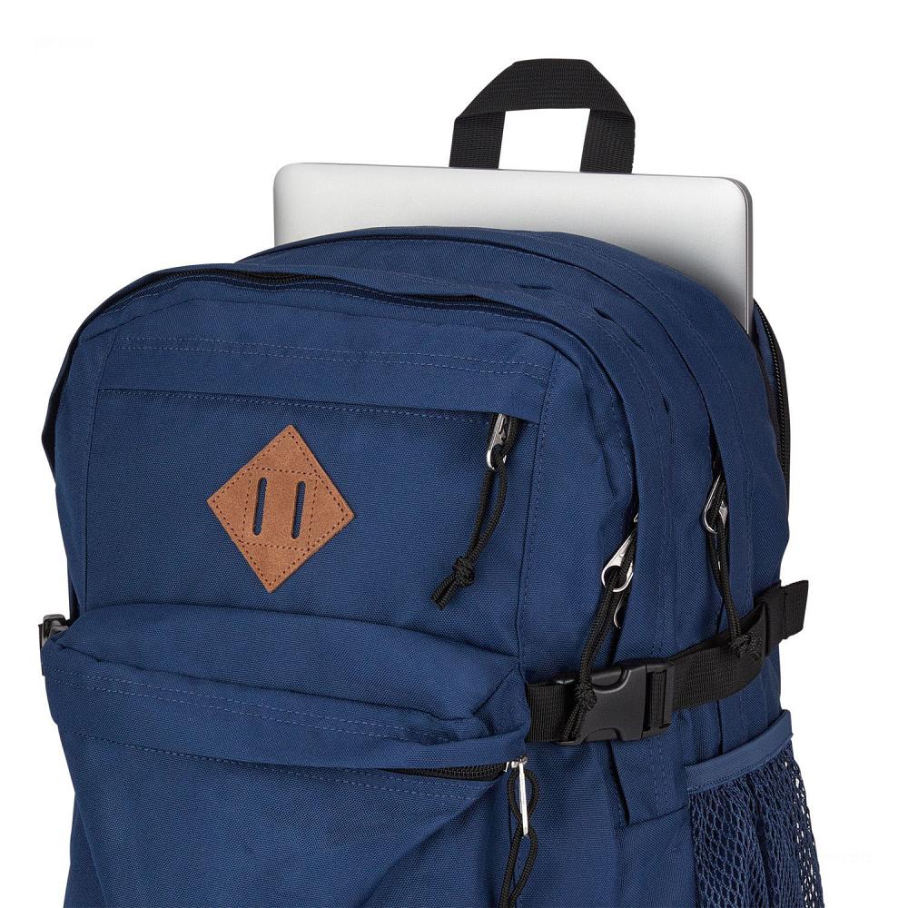 JanSport Main Campus Laptop Backpacks Navy | Ireland_JS396