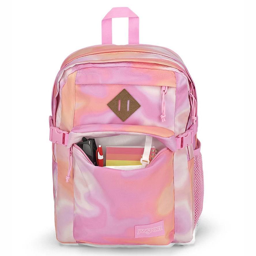 JanSport Main Campus Laptop Backpacks Pink | Ireland_JS591