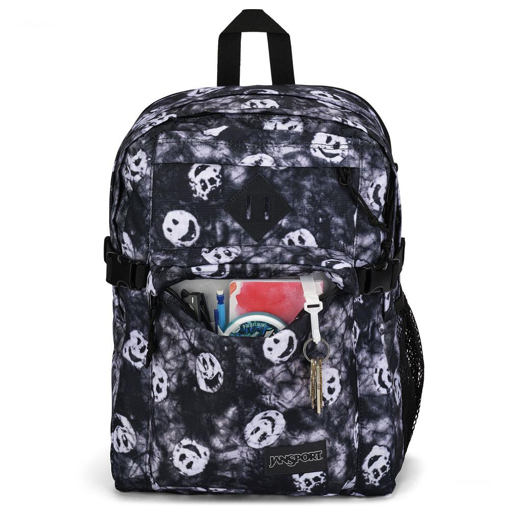 JanSport Main Campus School Backpacks Black | Ireland_JS090