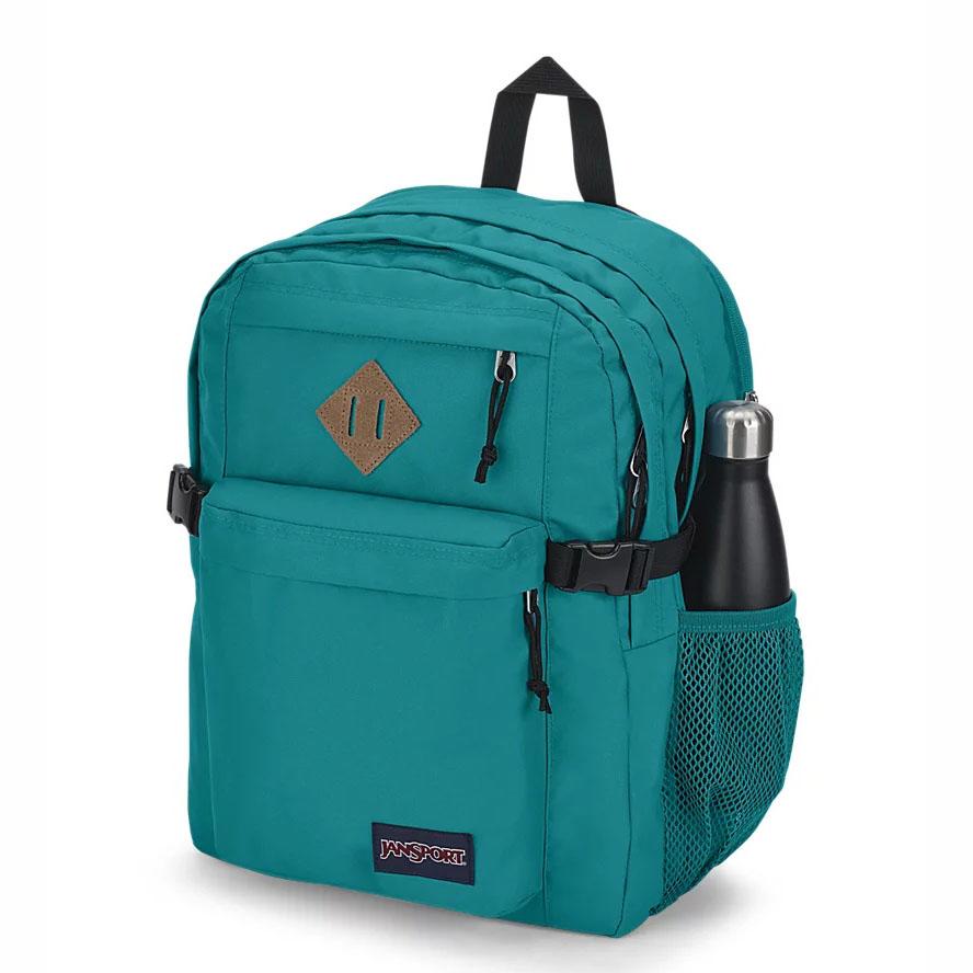 JanSport Main Campus School Backpacks Green | Ireland_JS342