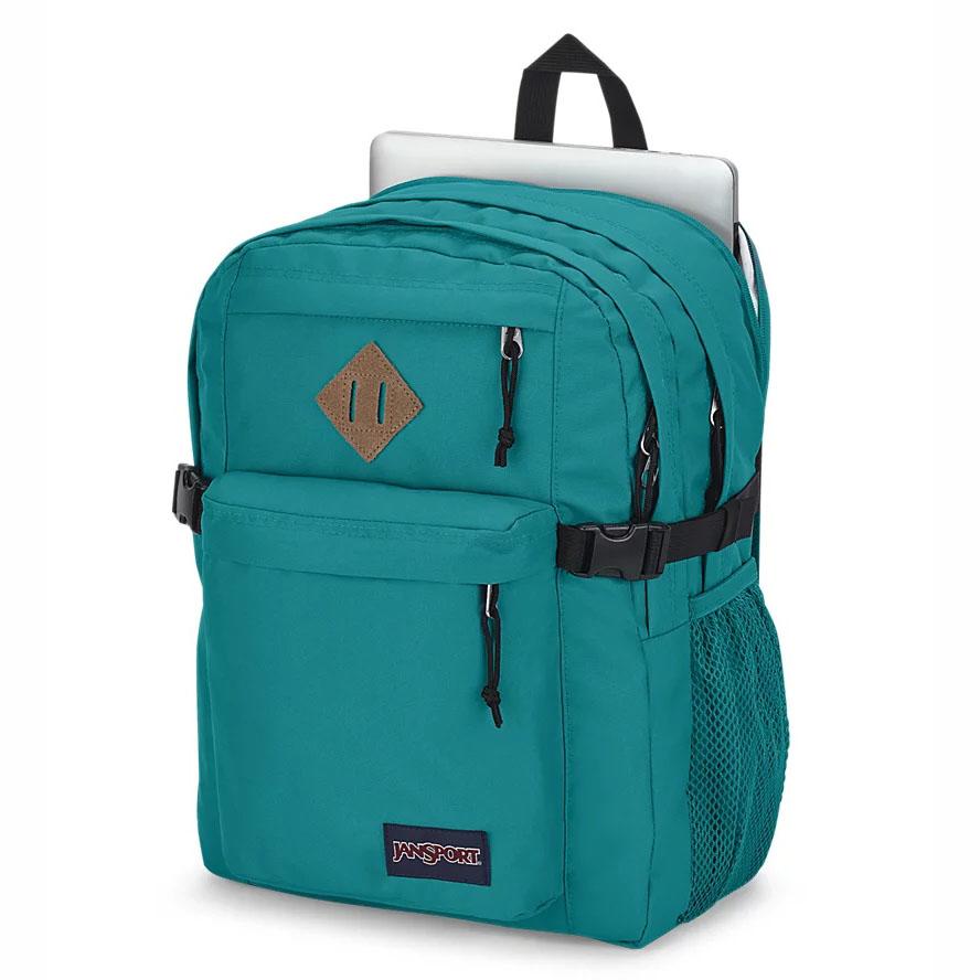 JanSport Main Campus School Backpacks Green | Ireland_JS342