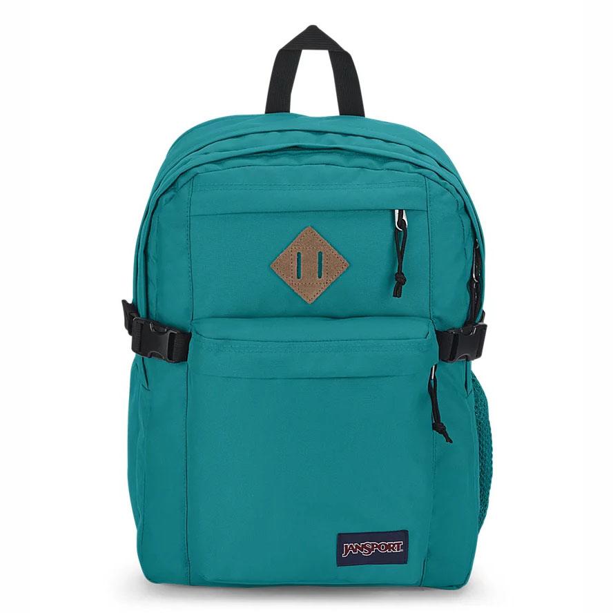 JanSport Main Campus School Backpacks Green | Ireland_JS342