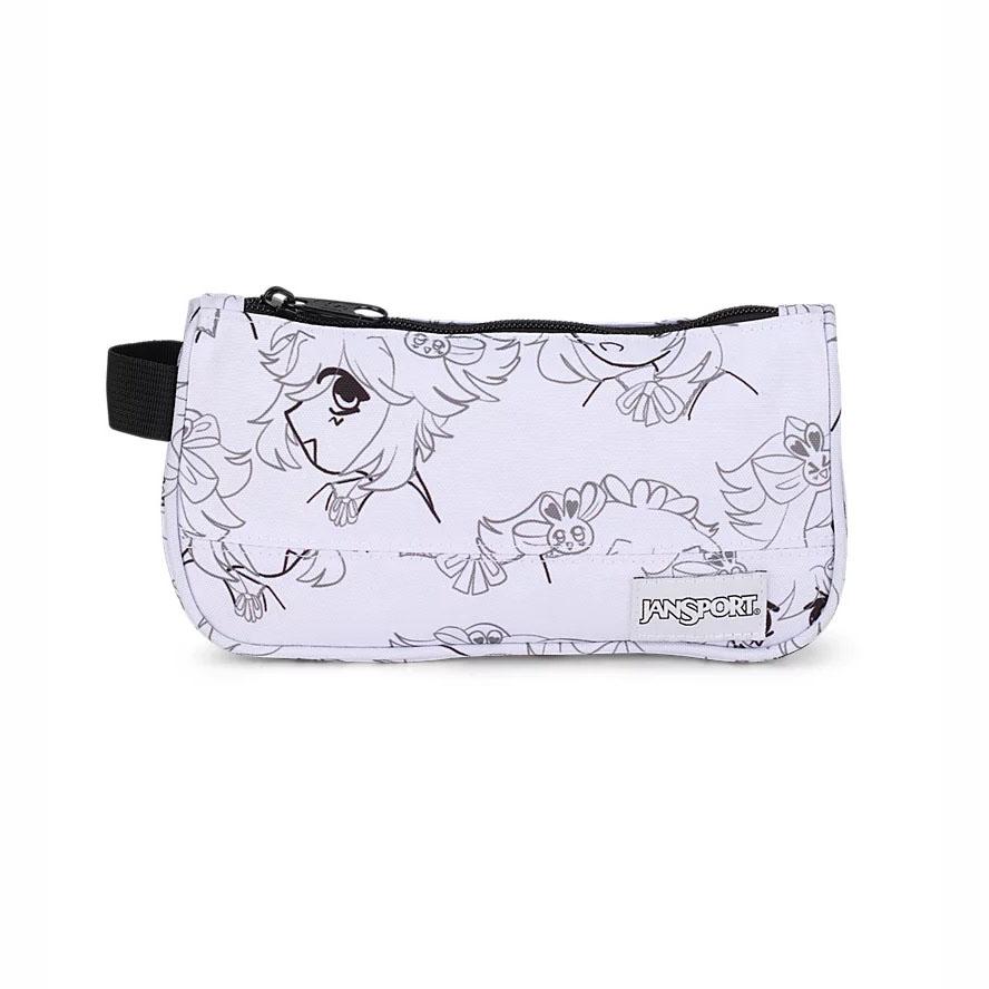 JanSport Medium Accessory Pouch Pencil Cases White | Ireland_JS14B