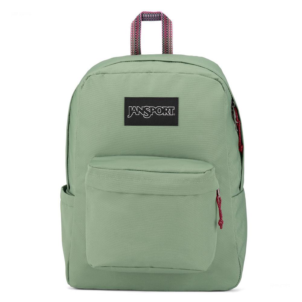 JanSport Restore Pack Laptop Backpacks Green | Ireland_JS567