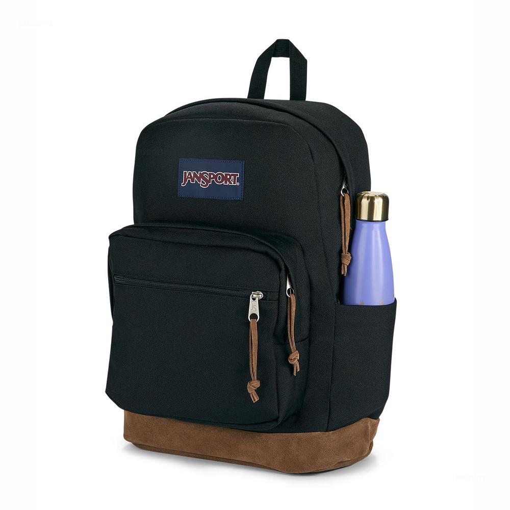 JanSport Right Pack Laptop Backpacks Black | Ireland_JS120