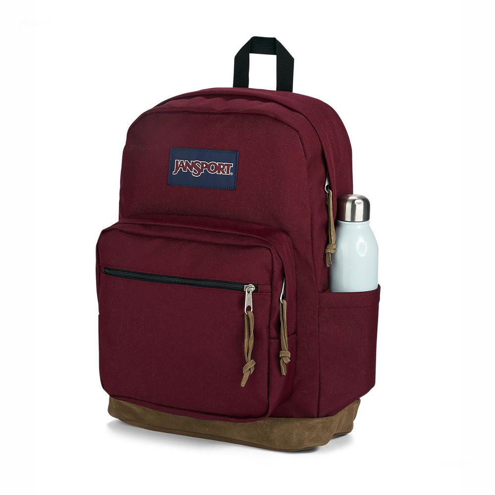 JanSport Right Pack Laptop Backpacks Burgundy | Ireland_JS011