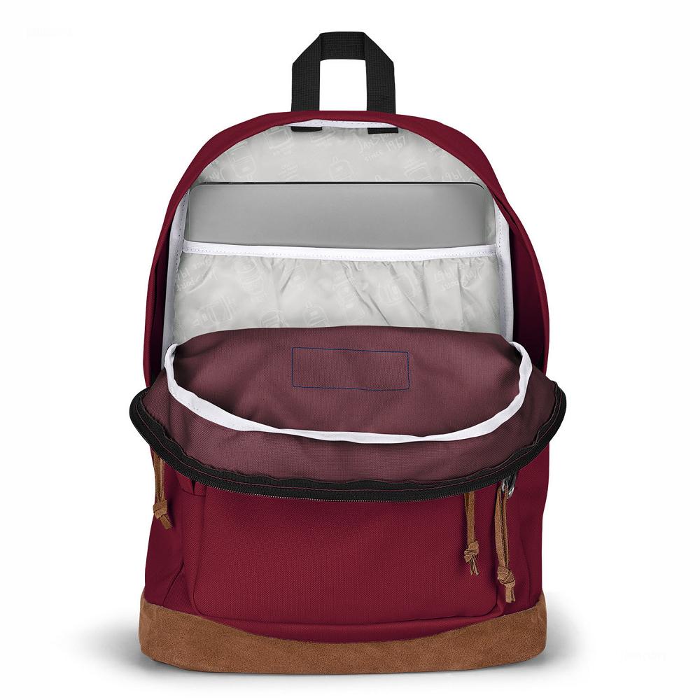 JanSport Right Pack Laptop Backpacks Burgundy | Ireland_JS011