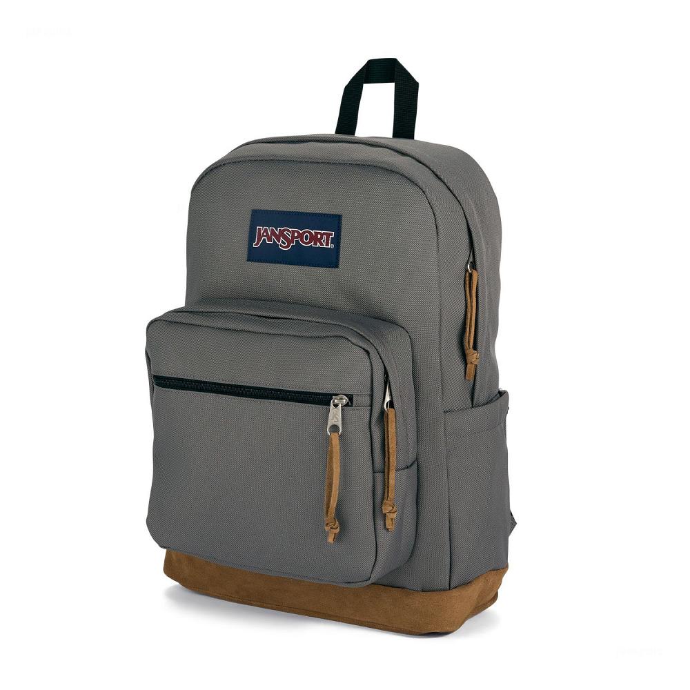 JanSport Right Pack Laptop Backpacks Deep Grey | Ireland_JS333