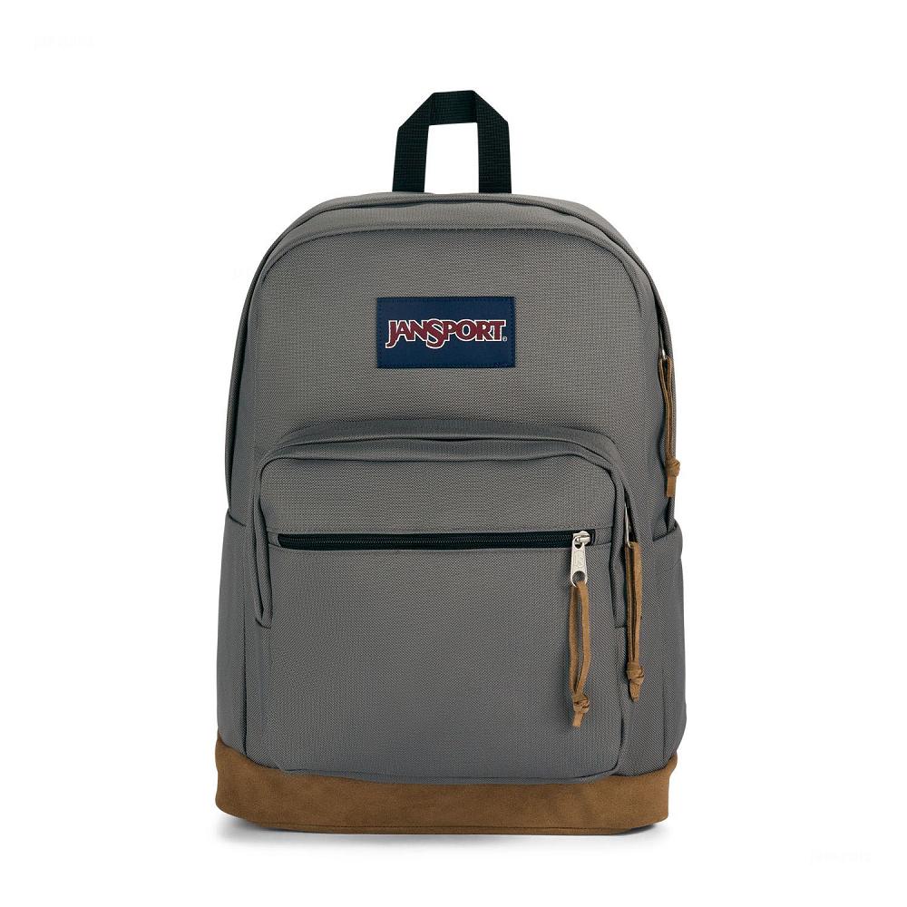 JanSport Right Pack Laptop Backpacks Deep Grey | Ireland_JS333