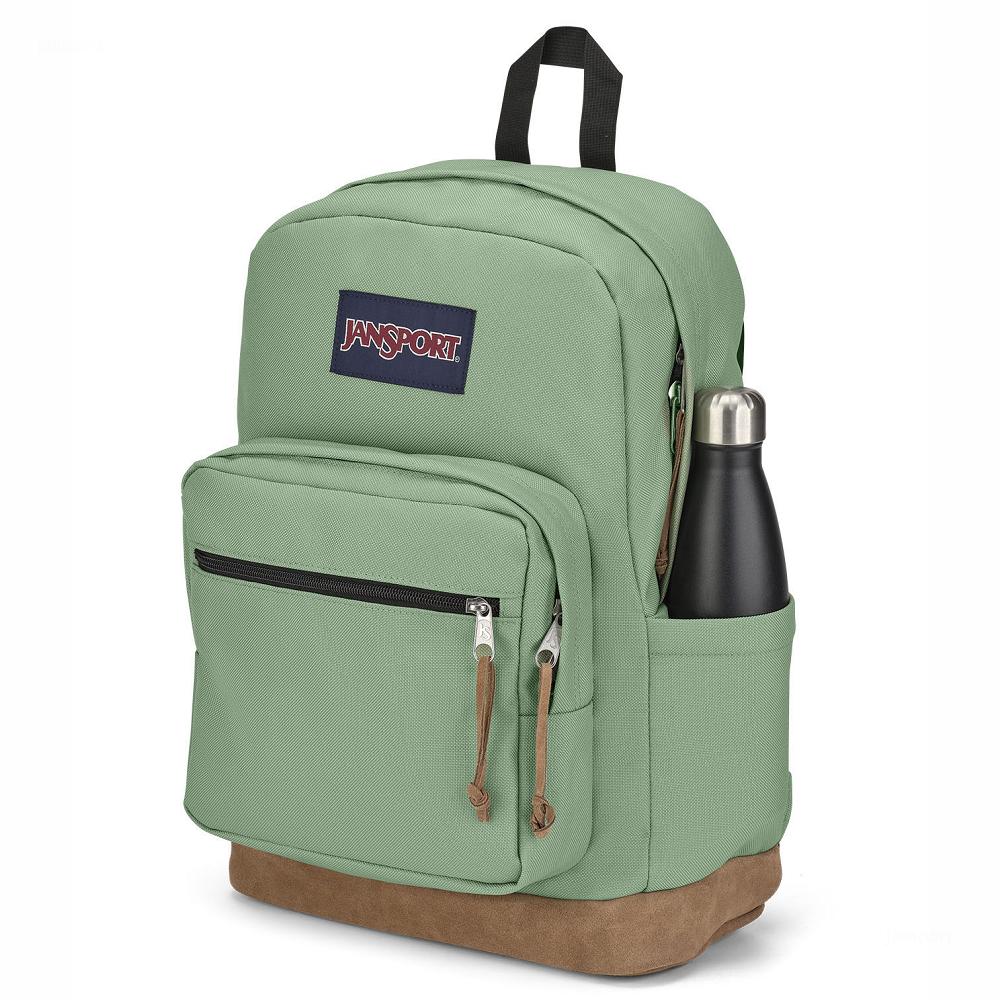 JanSport Right Pack Laptop Backpacks Green | Ireland_JS085