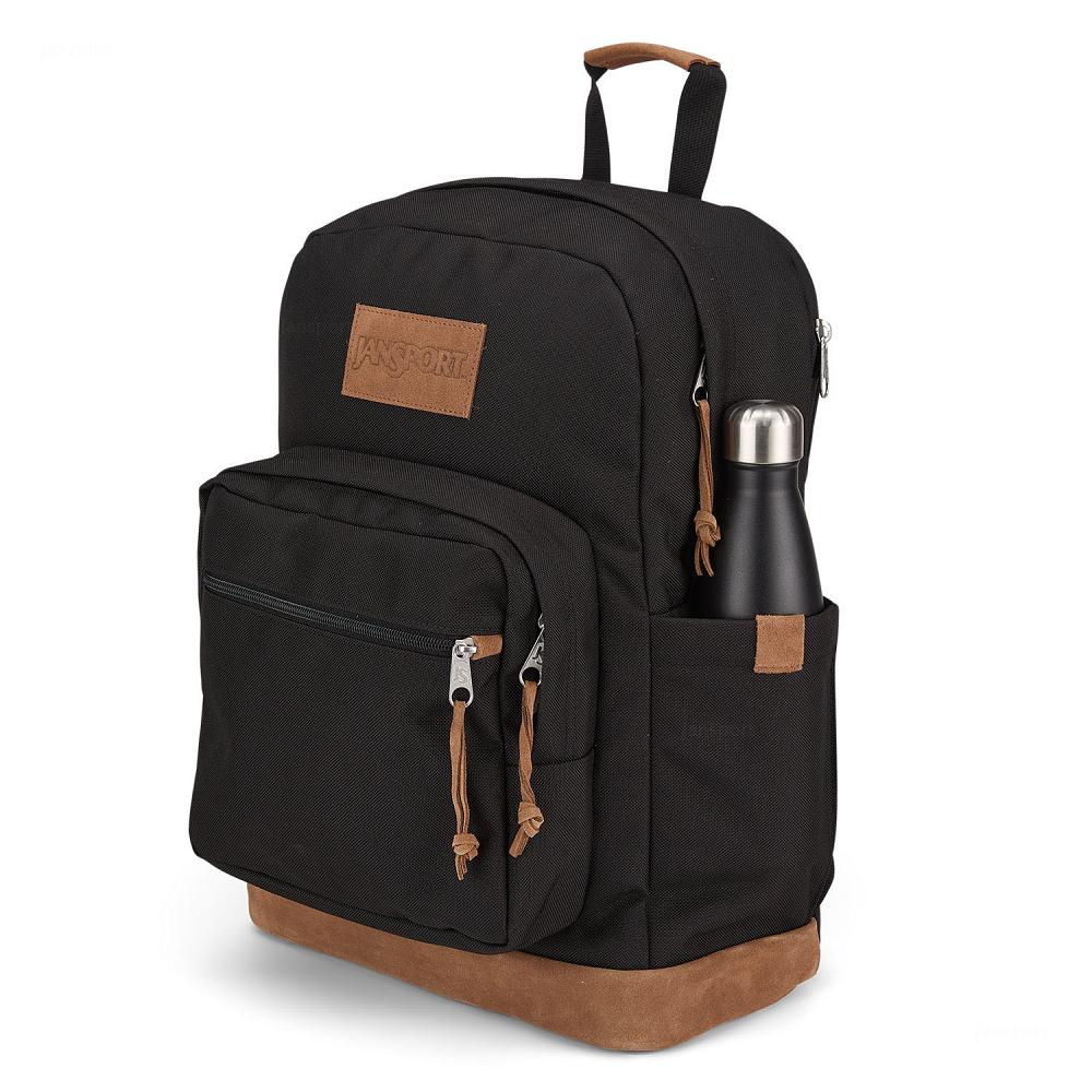 JanSport Right Pack Premium Laptop Backpacks Black | Ireland_JS245