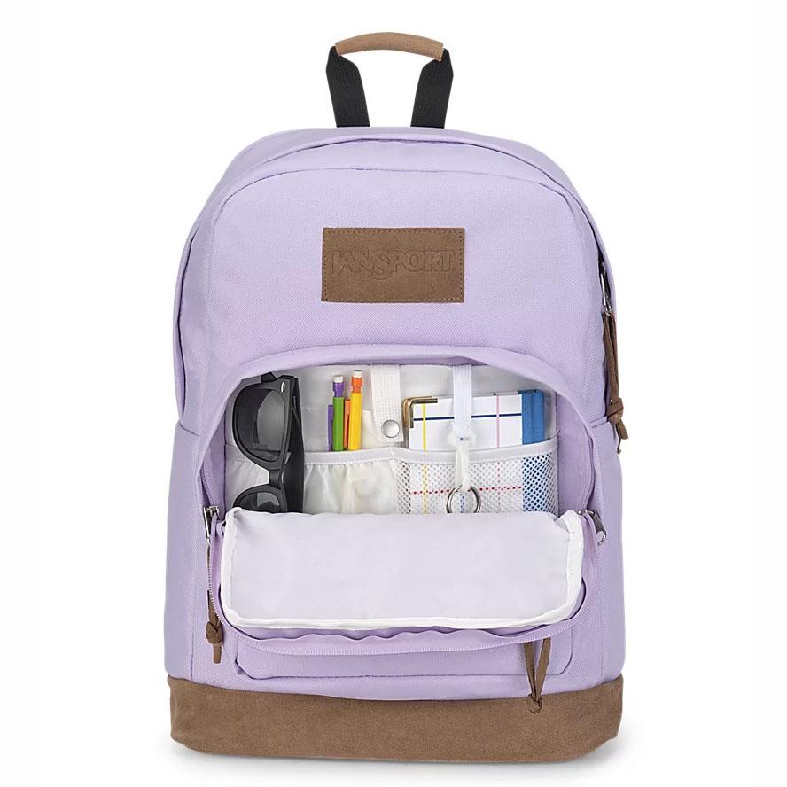 JanSport Right Pack Premium School Backpacks Purple | Ireland_JS260