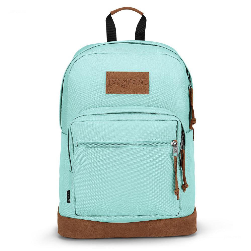 JanSport Right Pack Premium School Backpacks Blue | Ireland_JS499